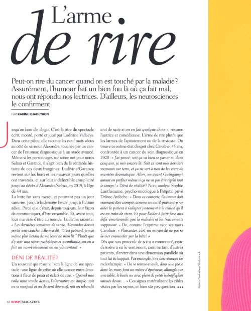 L'arme de rire - Rose up 27 Automne/hiver 2024