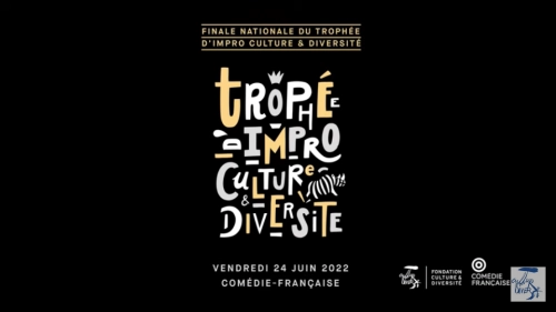 Finale du Trophée d’Impro Culture & Diversité 2022 à la Comédie-Française