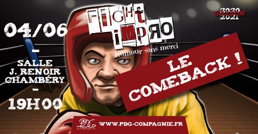 Fight impro – Le comeback – Chambéry 🗓
